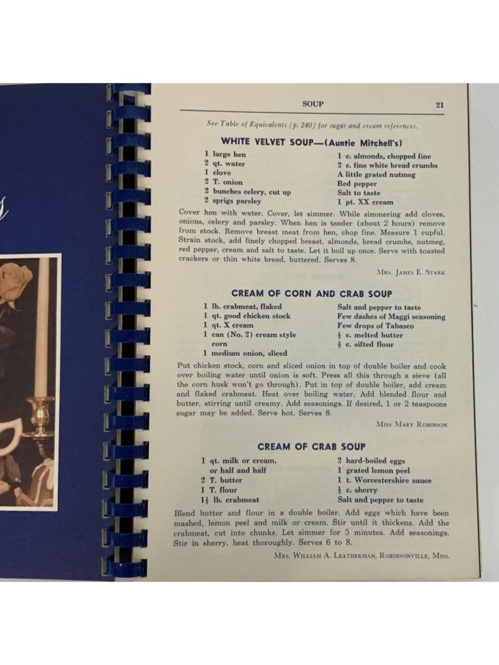 The Memphis Cookbook By Junior League Tennessee Recipes Spiral Bound 1981